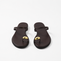 Sandálias Flip-Flop Detalhe Metálico